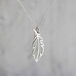 Load image into Gallery viewer, Feather Pendent Chain