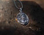 Load image into Gallery viewer, Hanuman Ji Pendant with Oxidised Silver Chain