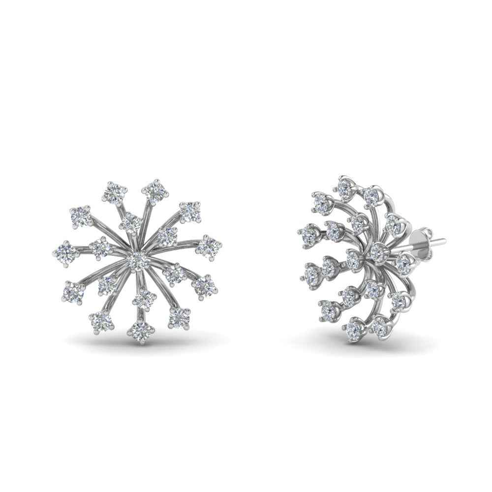 Flower earring