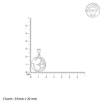 Load image into Gallery viewer, Silver Om Pendant Chain
