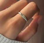 Load image into Gallery viewer, 92.5 silver Initial Name ring