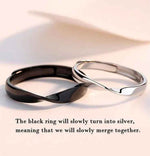 Load image into Gallery viewer, Mobius Couple 92.5 Silver Ring