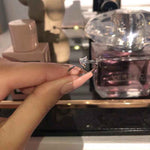 Load image into Gallery viewer, Dainty Love Heart Silver Ring