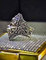 Load image into Gallery viewer, Lord Hanuman Ji Silver Ring