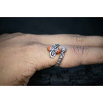 Load image into Gallery viewer, Trishul Silver Ring