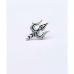 Load image into Gallery viewer, Silver Trishul Earring