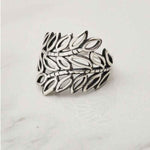 Load image into Gallery viewer, Leaves Silver Ring