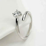 Load image into Gallery viewer, Swirling Adjustable Silver Ring