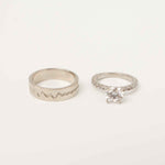 Load image into Gallery viewer, Ethereal Commitment Couple Ring
