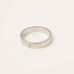 Load image into Gallery viewer, Round Diamond Solitaire Wedding Ring For Men