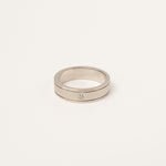 Load image into Gallery viewer, Sleek Round Diamond Solitaire Wedding Ring