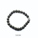 Load image into Gallery viewer, Crystal healing natural Pyrite Beads Bracelet for Men and Women