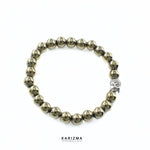 Load image into Gallery viewer, Natural Golden Stones Beads Reiki Healing Buddha face Bracelet