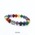 Load image into Gallery viewer, 7 Chakras Reiki Healing Meditation and Protections Crystal Beads Bracelet for Men and Women