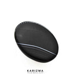 Load image into Gallery viewer, 11.8Ct Natural Black and Grey Sulemani Hakik Oval Gemstone