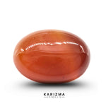 Load image into Gallery viewer, 13.7Ct Natural Orange Agate (Hakik) Oval Gemstone
