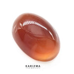 Load image into Gallery viewer, 12.2Ct Natural Orange Agate (Hakik) Oval Gemstone