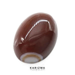 Load image into Gallery viewer, 12.3Ct Natural Orange Agate (Hakik) Oval Gemstone