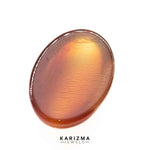 Load image into Gallery viewer, 11.7Ct Natural Orange Agate (Hakik) Oval Gemstone