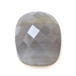 Load image into Gallery viewer, 15.7Ct Natural White Agate Cushion Checker Cut Gemstone
