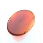 Load image into Gallery viewer, 11.6Ct Natural Orange Agate (Hakik) Oval Gemstone
