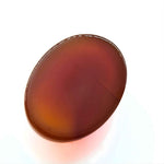 Load image into Gallery viewer, 12.7Ct Natural Orange Agate (Hakik) Oval Gemstone