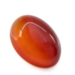 Load image into Gallery viewer, 11.5Ct Natural Orange Agate (Hakik) Oval Gemstone