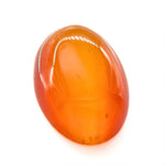 Load image into Gallery viewer, 12.5Ct Natural Orange Agate (Hakik) Oval Gemstone