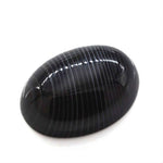 Load image into Gallery viewer, 12.7Ct Natural Black and Grey Sulemani Hakik Oval Gemstone