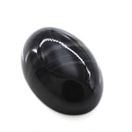 Load image into Gallery viewer, 12.4Ct Natural Black and Grey Sulemani Hakik Oval Gemstone