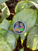 Load image into Gallery viewer, Radhe krishna pendant