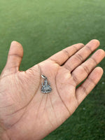 Load image into Gallery viewer, Omkara 925 Ganesha Silver Pendant | Ganesh Locket | Vidhata Jewels