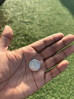 Load image into Gallery viewer, Bholenath Sadashiv Shambu Hand Painted 925 Silver Pendant | Shiva Locket