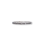 Load image into Gallery viewer, Nevertheless, She Persisted - Tiny Message Ring in Sterling Silver