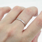 Load image into Gallery viewer, I'm A Ray Of Fucking Sunshine - Tiny Message Ring in Sterling Silver