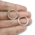 Load image into Gallery viewer, Sterling Real Silver Plain Earrings