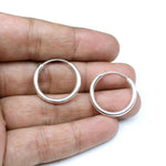 Load image into Gallery viewer, 925 Real Silver Plain Earrings