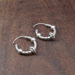 Load image into Gallery viewer, Silver Oxidized Earrings
