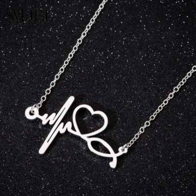 Heartbeat stethoscope pendent chain