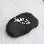 Load image into Gallery viewer, Feather Pendent Chain
