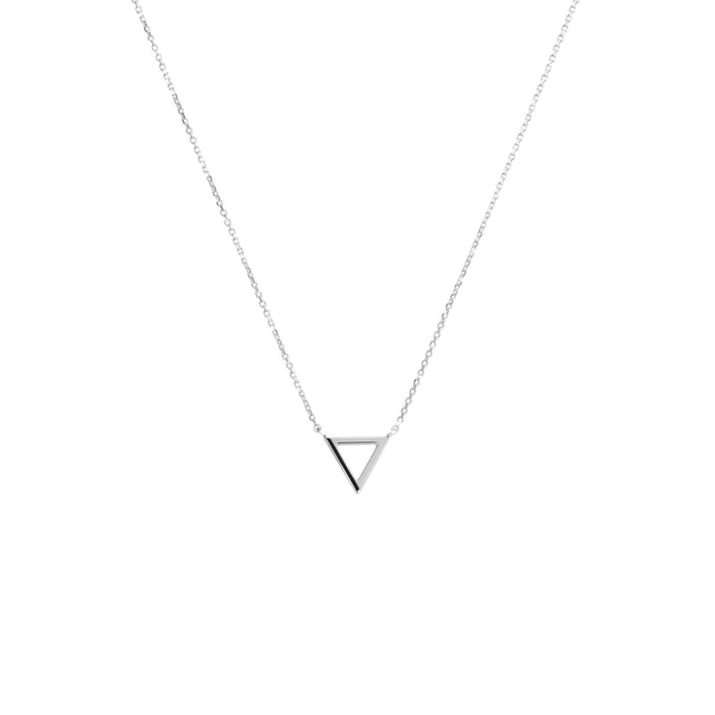 Tiny triangle pendent chain