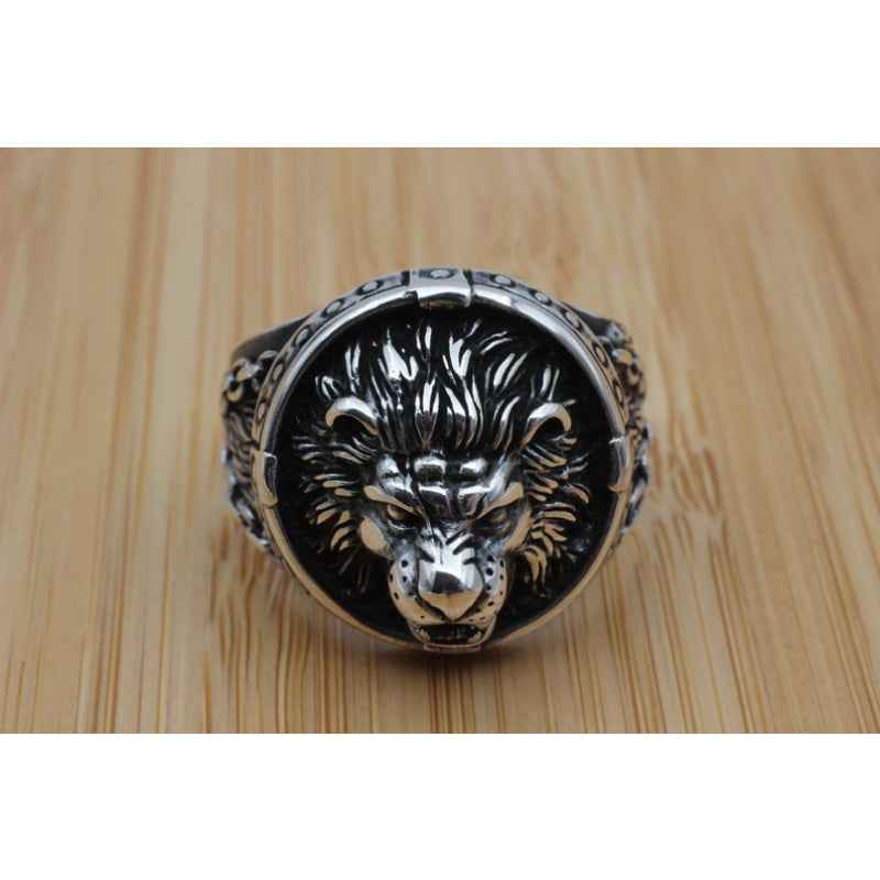 Circle Lion Ring