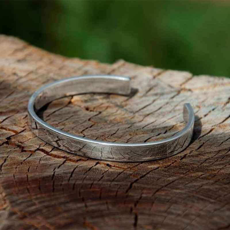 Plain Silver Bangle Kada