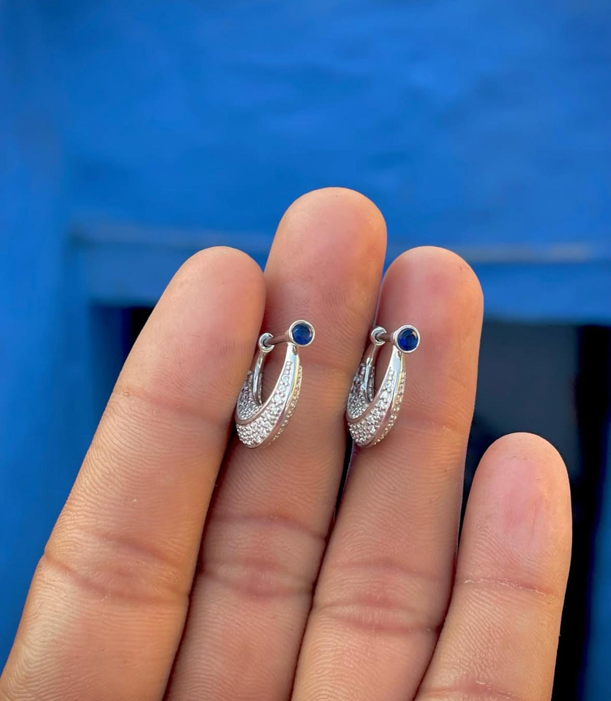 Kan ki bali 925 sterling silver earrings