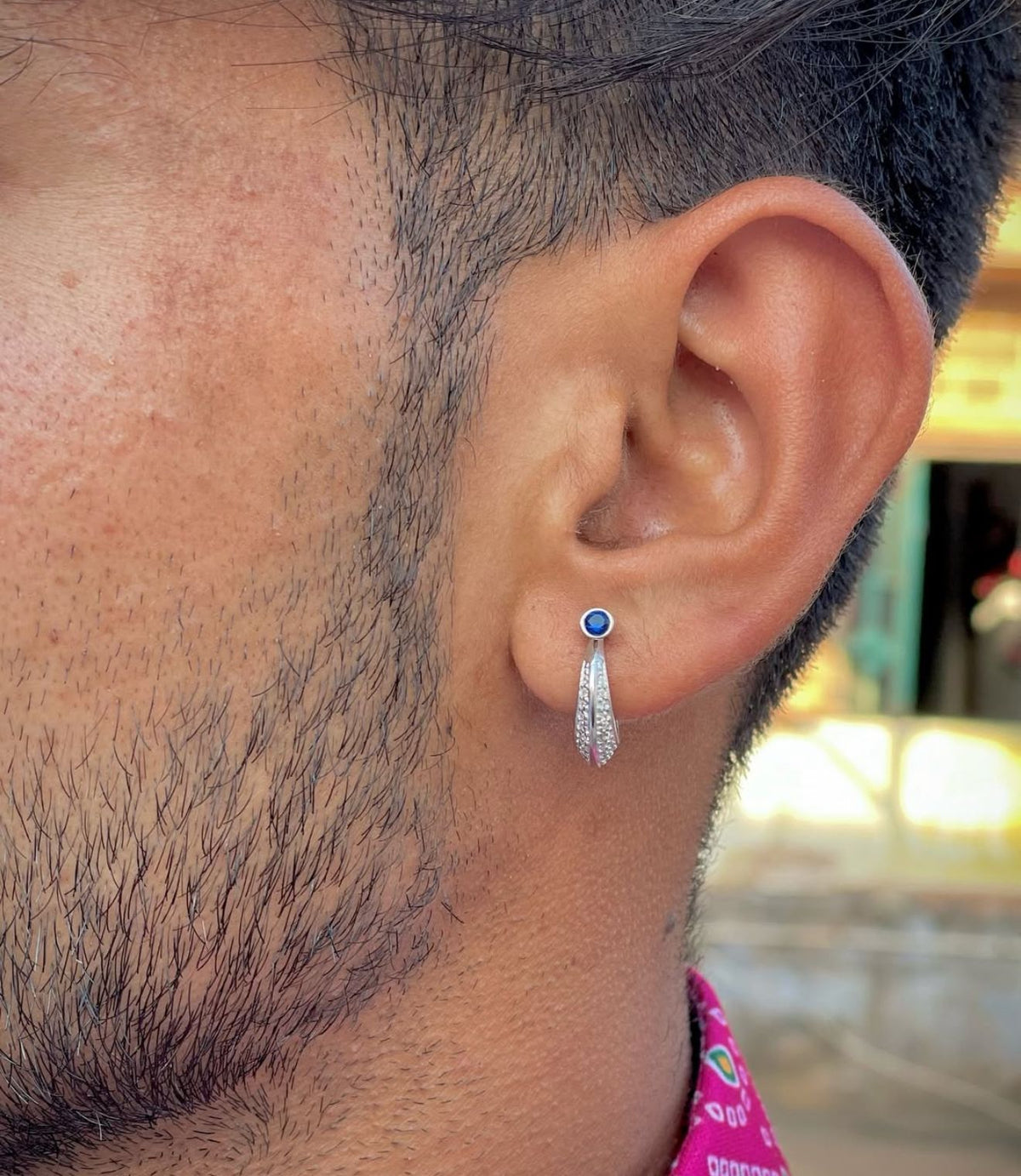 Kan ki bali 925 sterling silver earrings