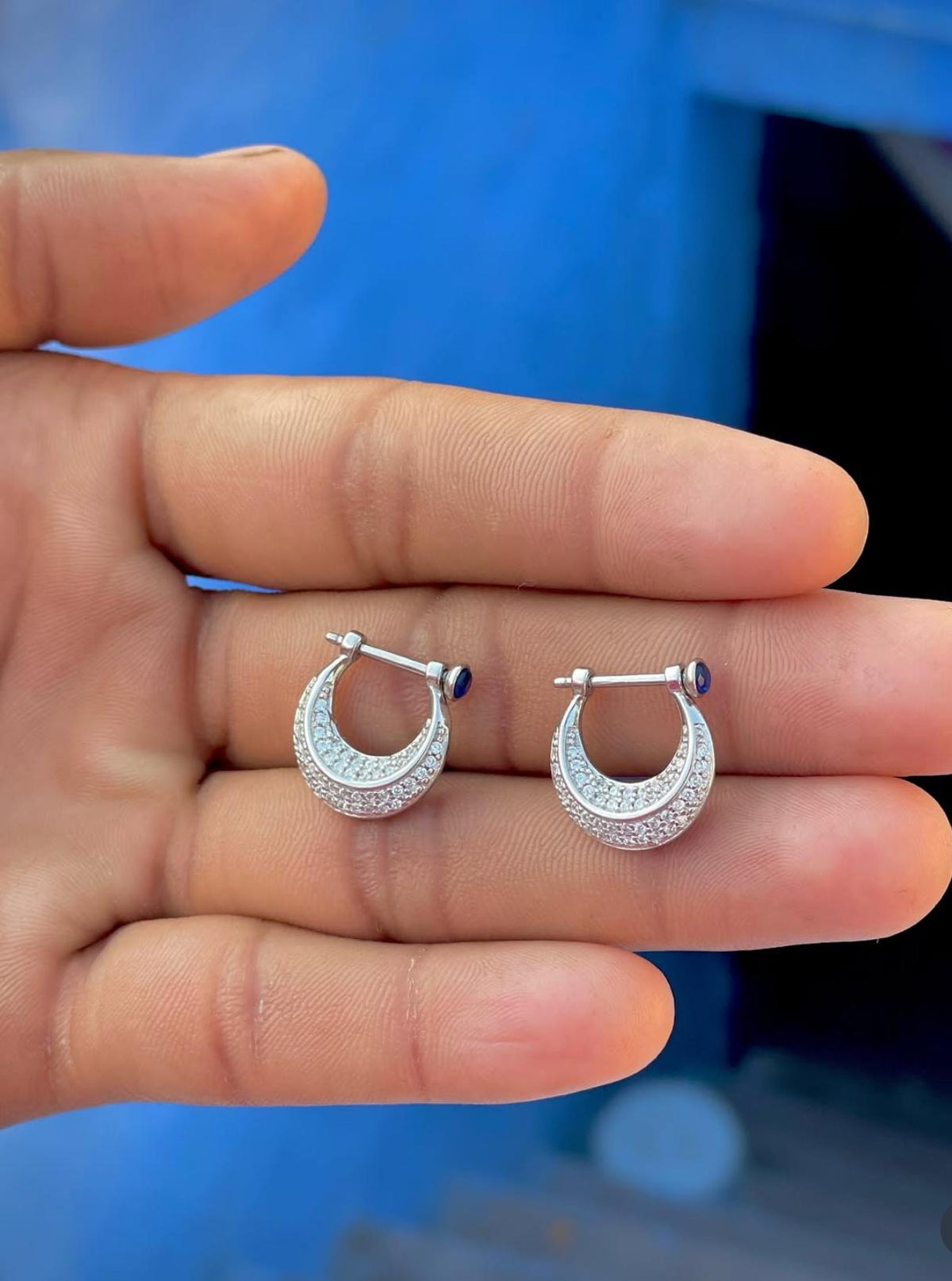 Kan ki bali 925 sterling silver earrings