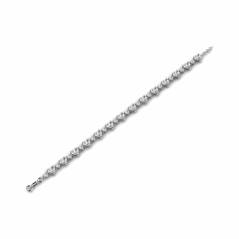 Diamond Heart Bracelet