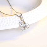 Load image into Gallery viewer, Butterfly Heart Necklace
