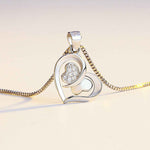 Load image into Gallery viewer, Butterfly Heart Necklace
