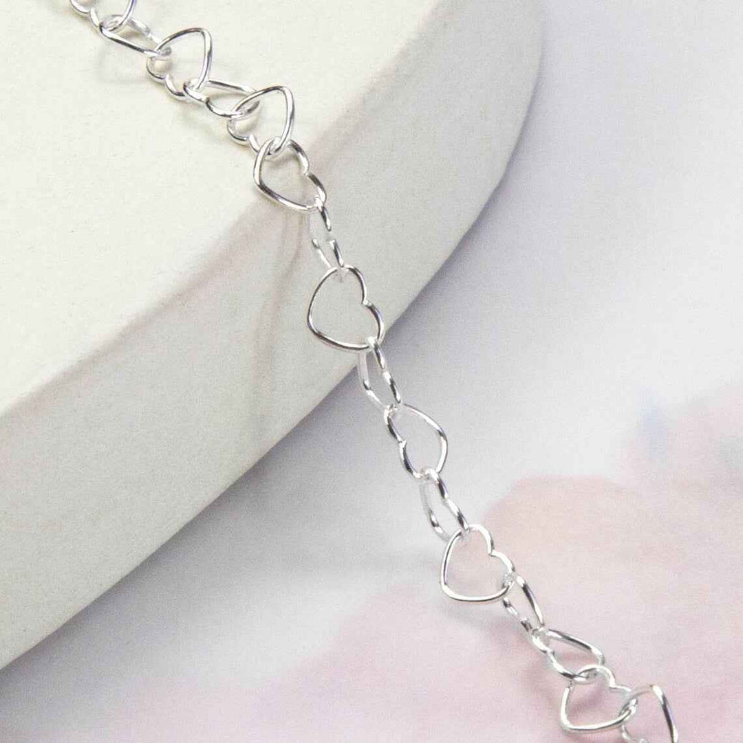 Linked Heart Bracelet